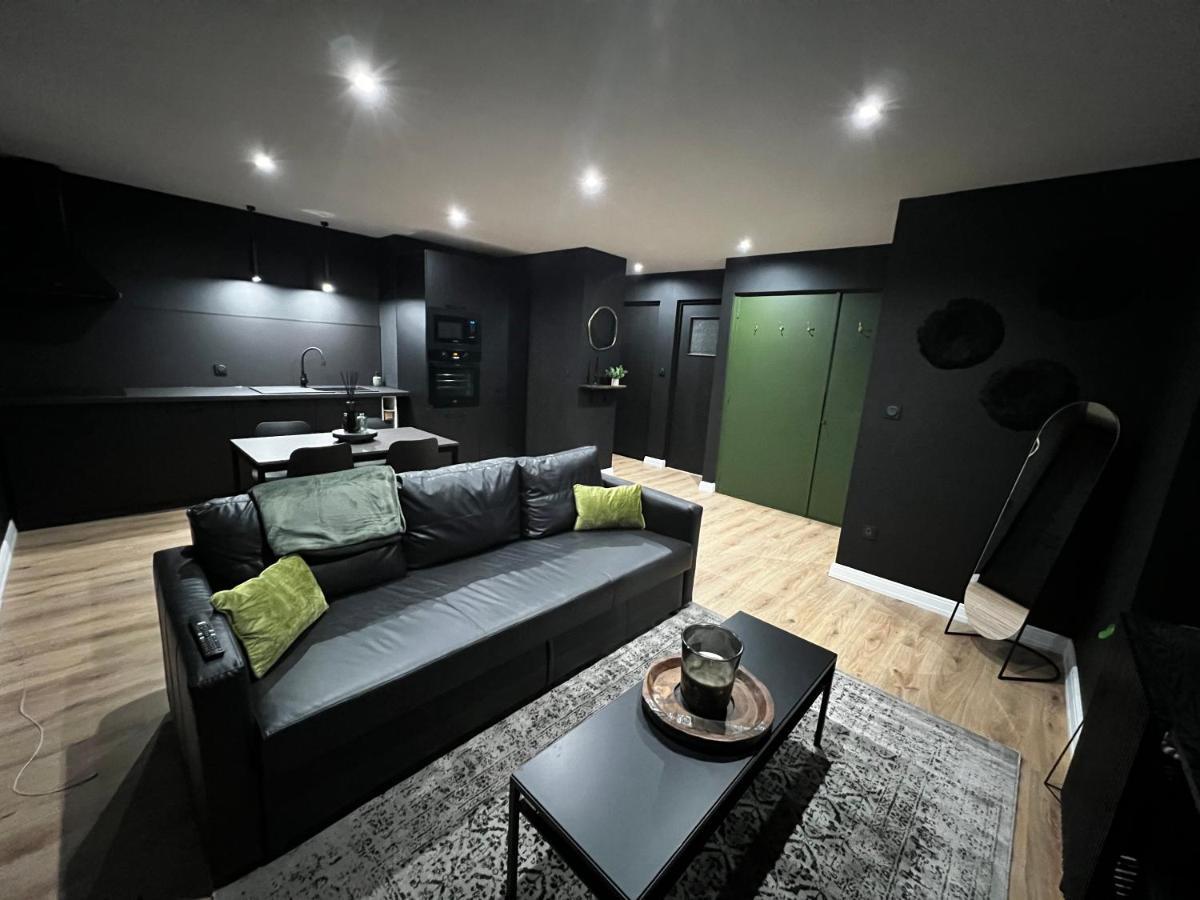 Appartement Moderne Full Black Dunkerque Centre Dunkirk Bagian luar foto